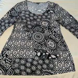 Milano Aztec pattern tunic